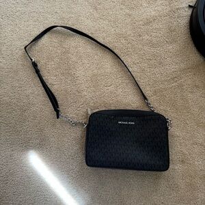 Michael Kors Signature Black Crossbody Bag